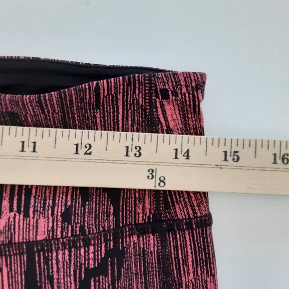 Lululemon Pace Rival Crop 19” Leggings Down Pour Electric Coral Women 8 Athletic - Picture 7 of 9